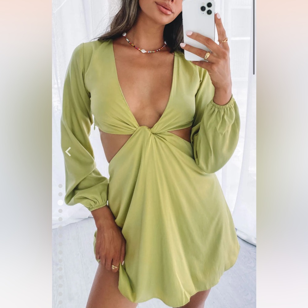 Luna B Green Dress